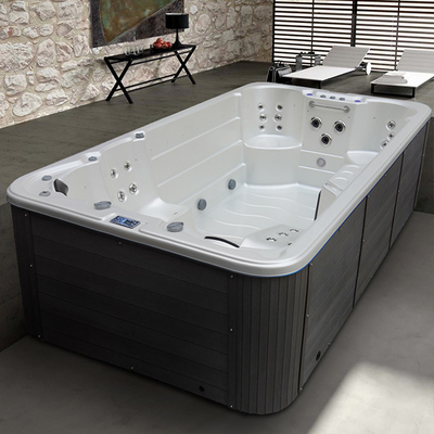 Bluetoothの無線技術および無線サウンド・システムが付いているアクリルの屋外の水泳の鉱泉のプール