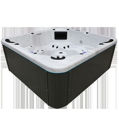 フリースタンド スマート 5人用温水浴場 高流量ジェット /WiFi /ブルートゥーススピーカーとバルボアシステム