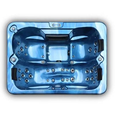 1.5KW LEDライトとオゾン発電機の直角型温水浴槽
