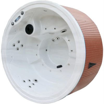 5~6 丸いホットバブ 屋外風呂 スパ バブ 2.5HP パンプ 2 レベル ステップ