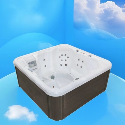 フリースタンド アクリル式 マッサージ 暖かい バスタブ 屋外 浸水 スパ ホット バスタブ