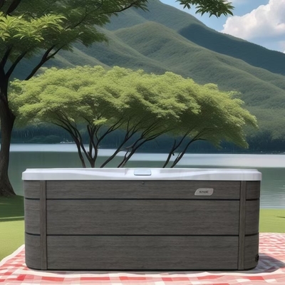 3-4 人用 LED ライトとエネルギー付きの Jacussii 屋外スパ温泉