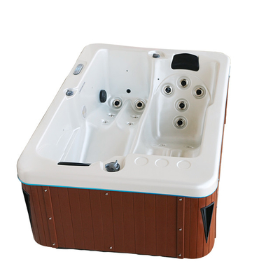 2つのラウンジのアクリルの屋外の鉱泉の温水浴槽のホテルの屋内マッサージの浴槽