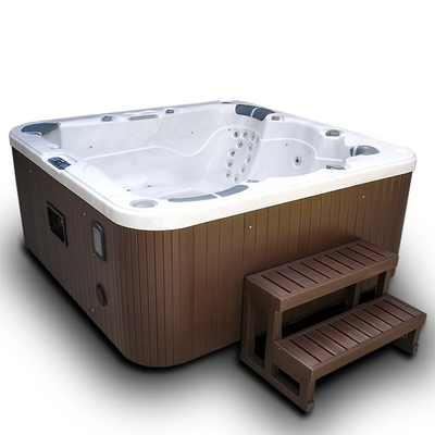 アクリルの5つの人のホテル党コンボの屋外のマッサージの温水浴槽の鉱泉および比較するため