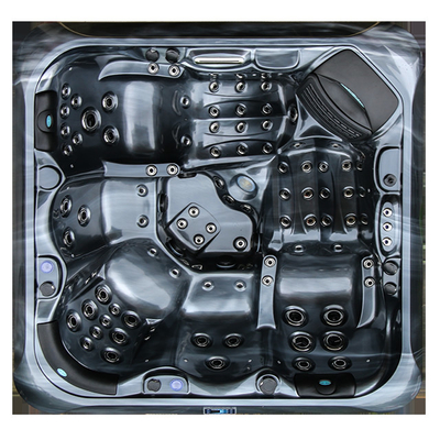 M-780D 5人の温水浴槽のアクリルの白い大理石のバルボア制御システムのマッサージの浴槽の渦
