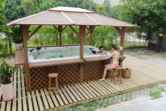 8人のホテルの鉱泉の屋外の渦の水泳の鉱泉のプール